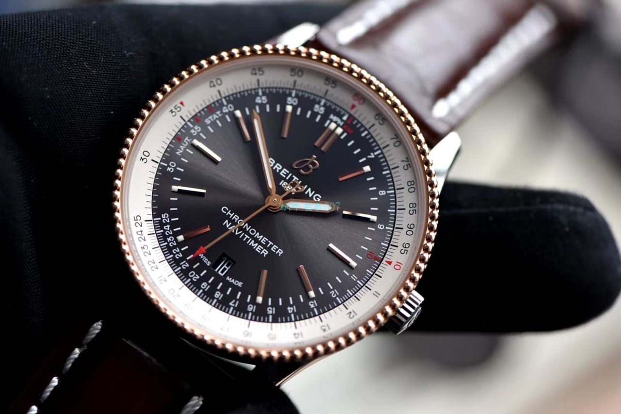 独家瑞士SW200 Movement  copy customized 版 Breitling 航空计时41系列 Replica Copy U17326211M1P2 wrist watches  / BL158