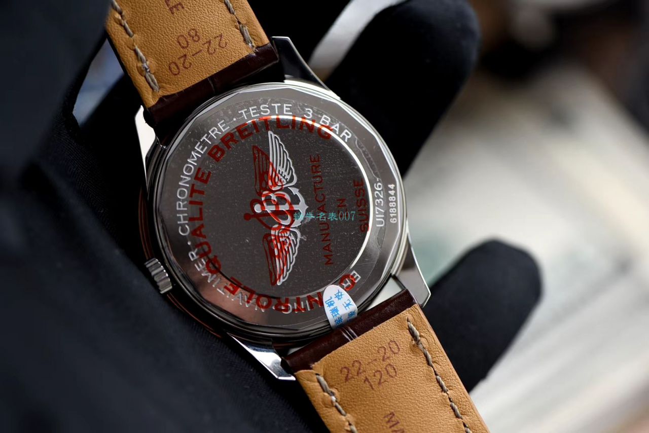 独家瑞士SW200 Movement  copy customized 版 Breitling 航空计时41系列 Replica Copy U17326211M1P2 wrist watches  / BL158