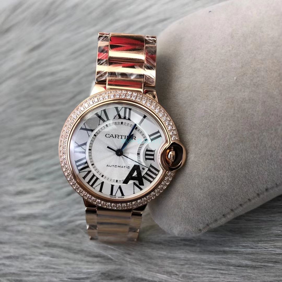 V6 Factory  High quality  Replica  Cartier  蓝气球WE902064女装 wrist watches  / K276