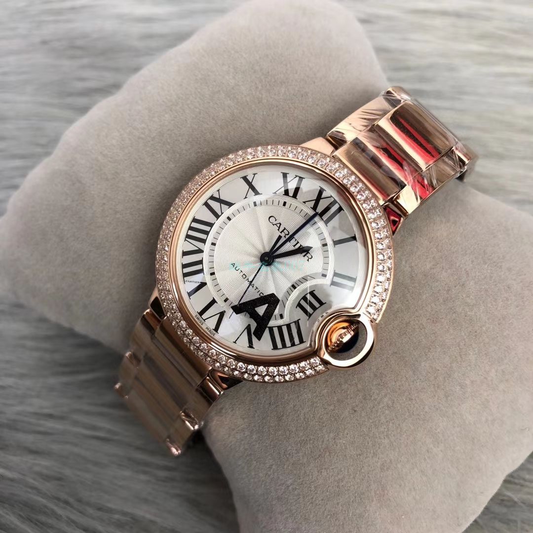 V6 Factory  High quality  Replica  Cartier  蓝气球WE902064女装 wrist watches  / K276