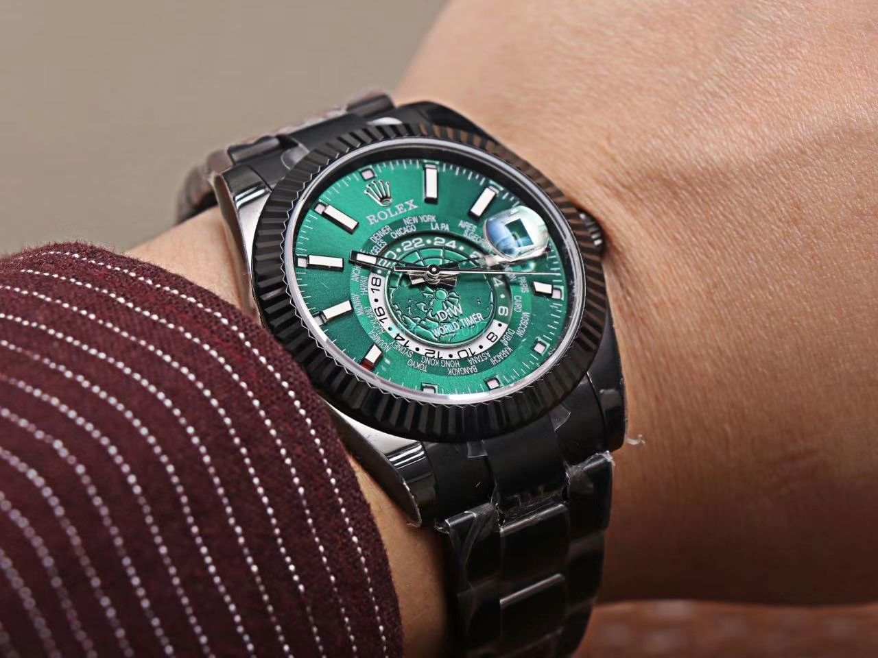 WWF Factory 官网 Rolex 天行者sky Dweller wrist watches DIW团队改装款 / R580