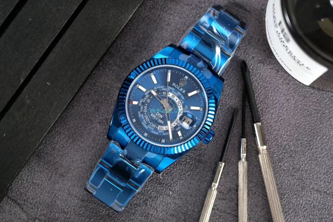 WWF Factory 官网 Rolex 天行者sky Dweller wrist watches DIW团队改装款 / R580