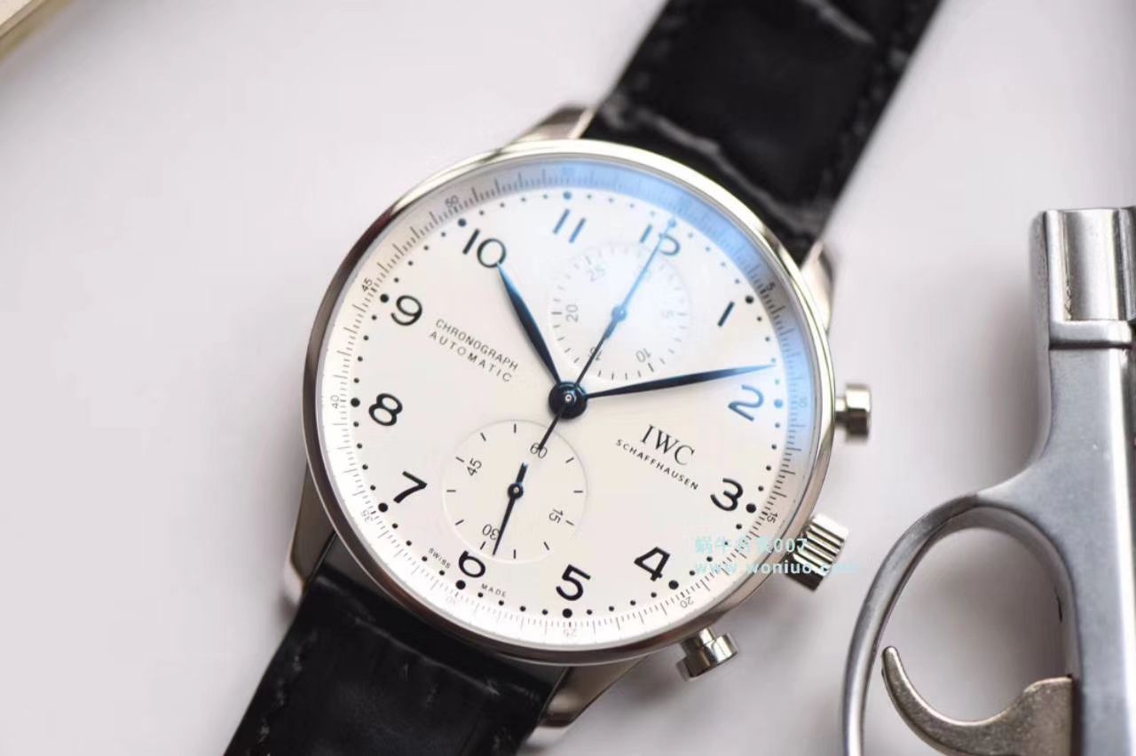 YL Factory  High quality  Replica 背透 IWC 葡计150周年纪念IW371602 wrist watches  / WG528
