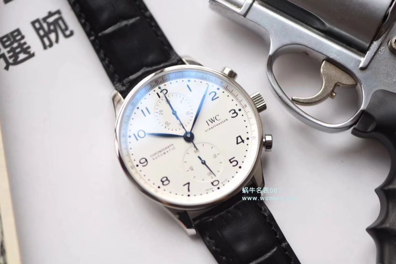 YL Factory  High quality  Replica 背透 IWC 葡计150周年纪念IW371602 wrist watches  / WG528