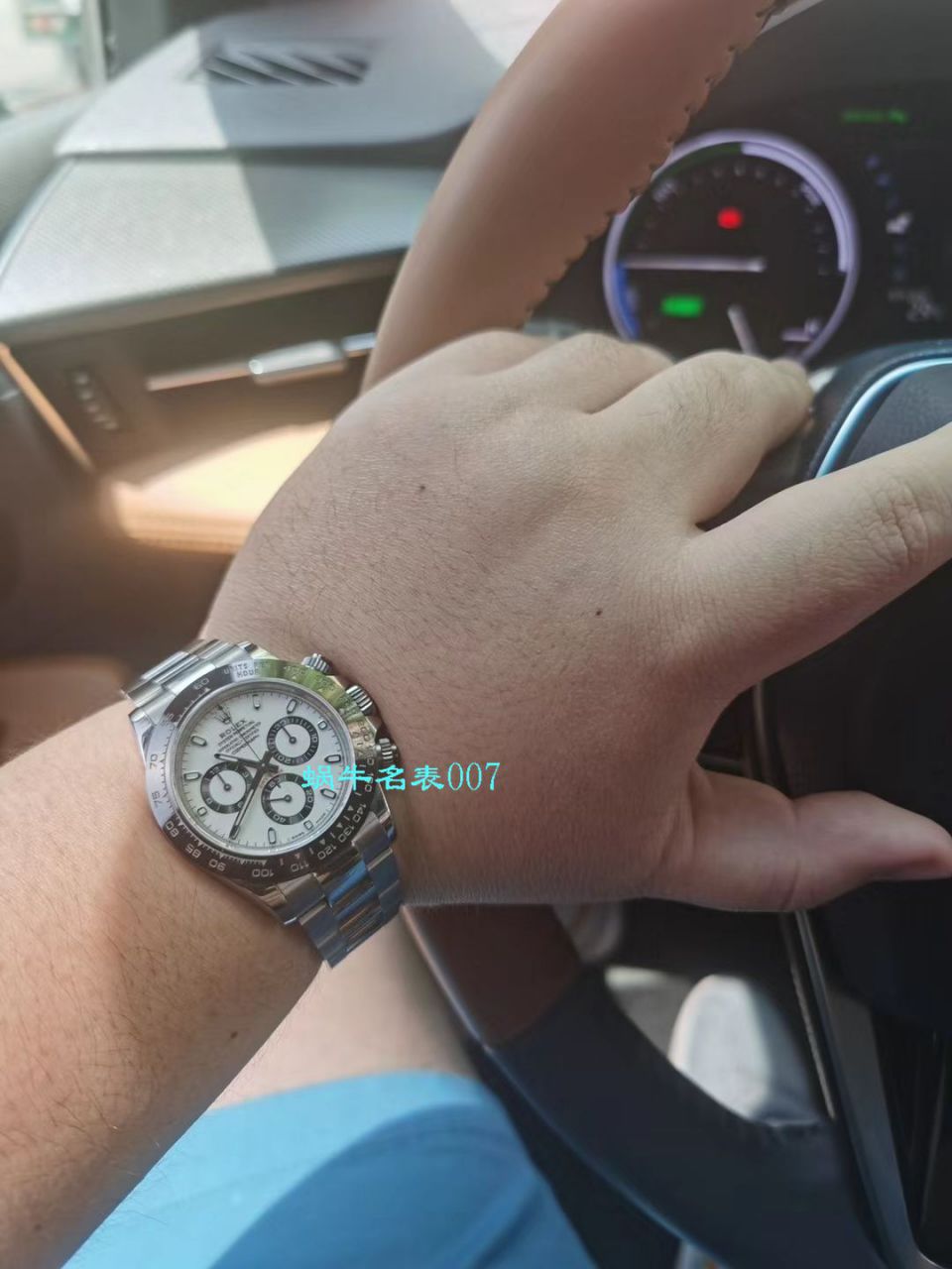 【N Factory 最新神作～原装结构4130】 Rolex  Cosmograph Daytona  top  Replica Copy  Ditongna 系列116520-78590 白钢 Ditongna  / R217