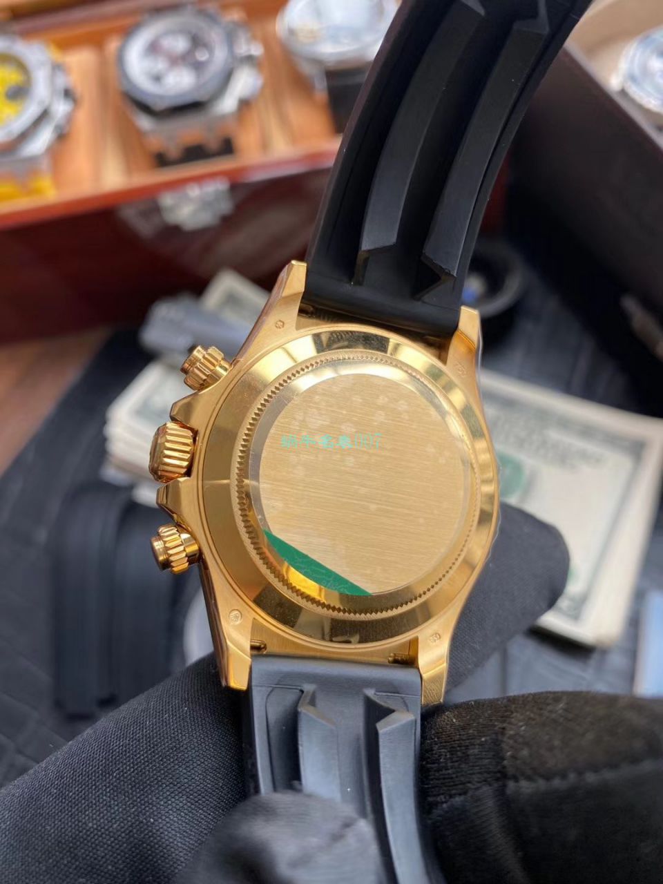 N Factory 黄金黑猫警长 Rolex  Cosmograph Daytona  Ditongna 系列 top  Replica Copy m116518ln-0047 wrist watches  / R593