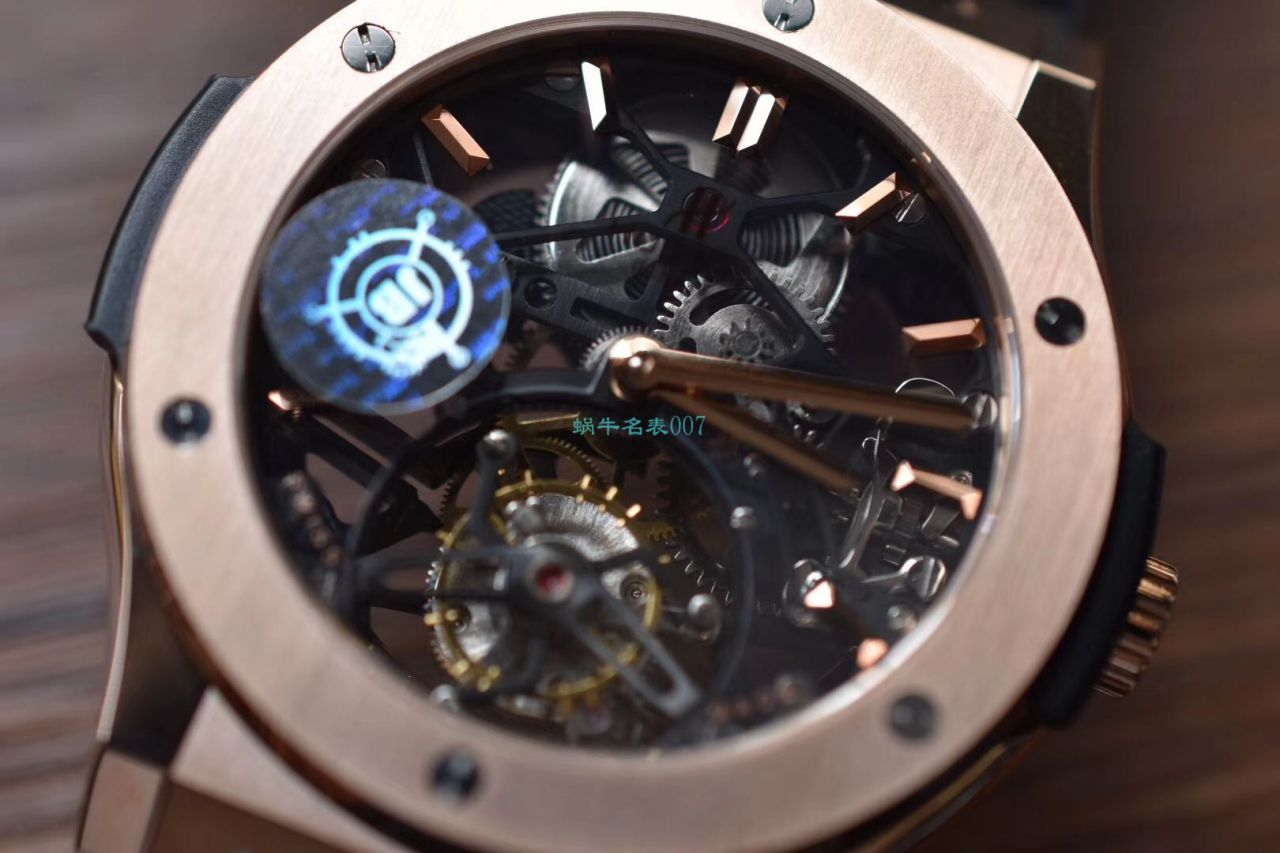 JB Factory  top  Replica Copy  hublot  Tourbillon 经典融合505.OX.0180.LR wrist watches  / YB091