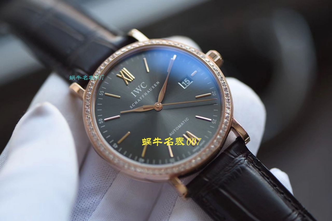 【 Video analysis  Best 的 Knockoff  Watches 网站】V7 Factory  IWC 柏涛菲诺系列IW356504 wrist watches  / WG387V7