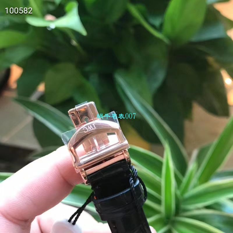 渠道原单 IWC 柏涛菲诺真钻瑞士 Movement 女表IW357406 wrist watches  / WG530