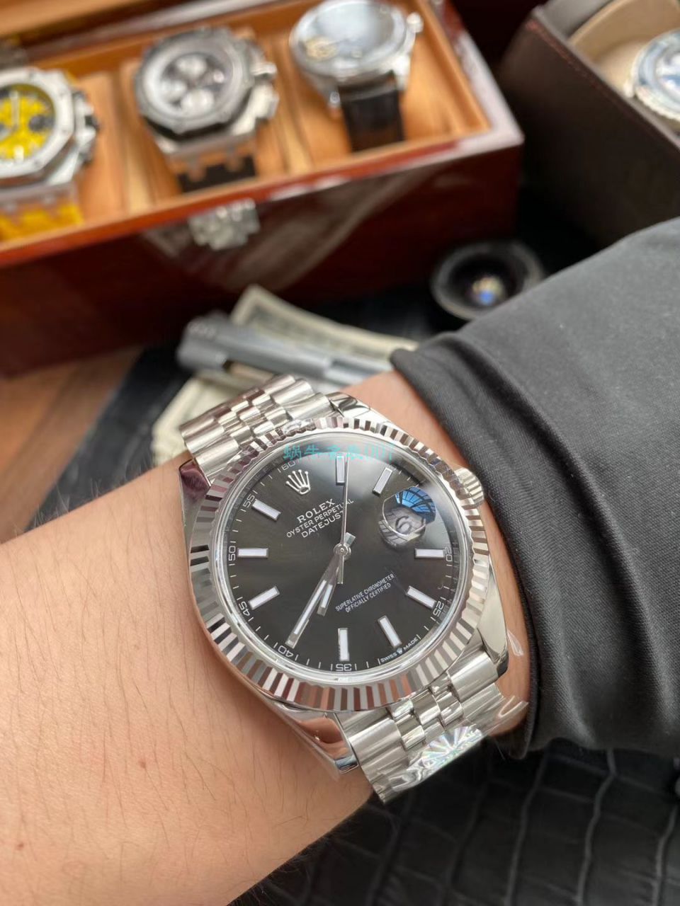 AR Factory  Rolex DATEJUST  Datejust 41毫米904钢V3版 Replica Copy m126334-0002 wrist watches  / R592