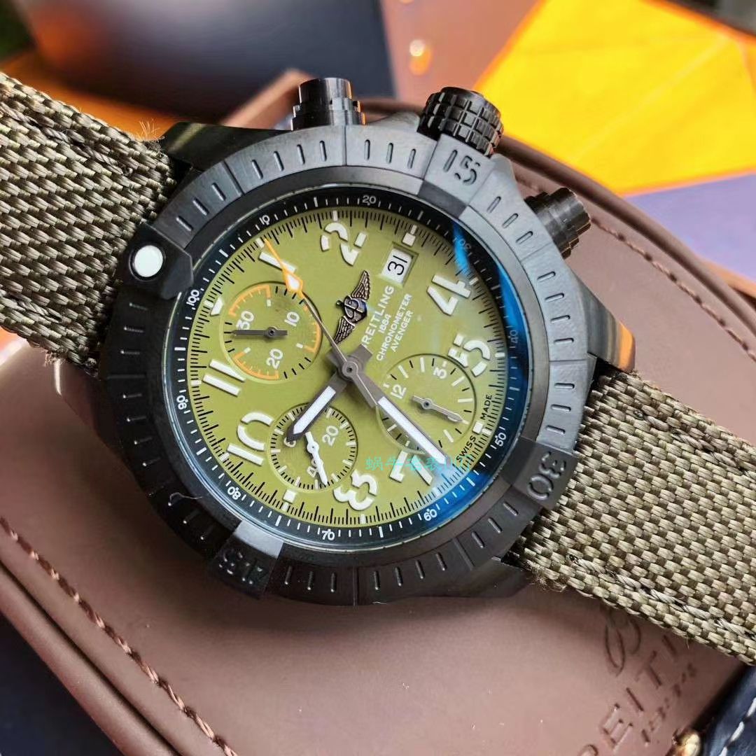 原单真瑞士ETA7750 Breitling 复仇者夜间任务计时 wrist watches 45系列V13317101L1X1 wrist watches  / BL169
