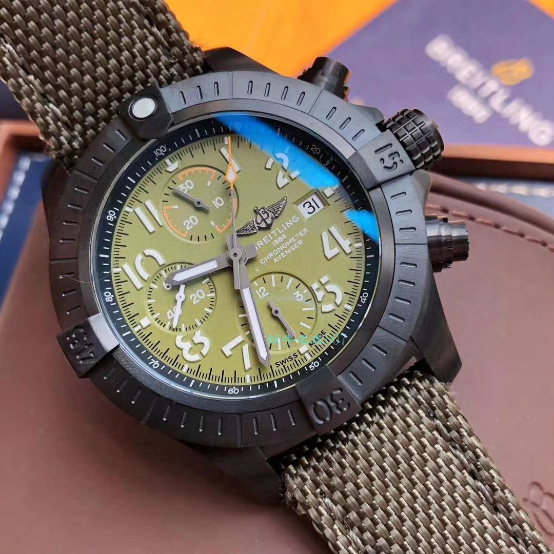 原单真瑞士ETA7750 Breitling 复仇者夜间任务计时 wrist watches 45系列V13317101L1X1 wrist watches  / BL169