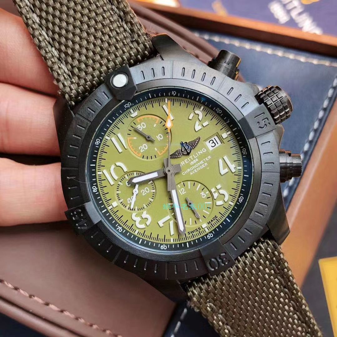 原单真瑞士ETA7750 Breitling 复仇者夜间任务计时 wrist watches 45系列V13317101L1X1 wrist watches  / BL169