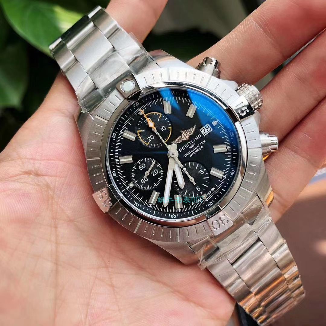 原单ETA7750 Breitling 复仇者计时 wrist watches 45系列A13317101B1A1 wrist watches  / BL172