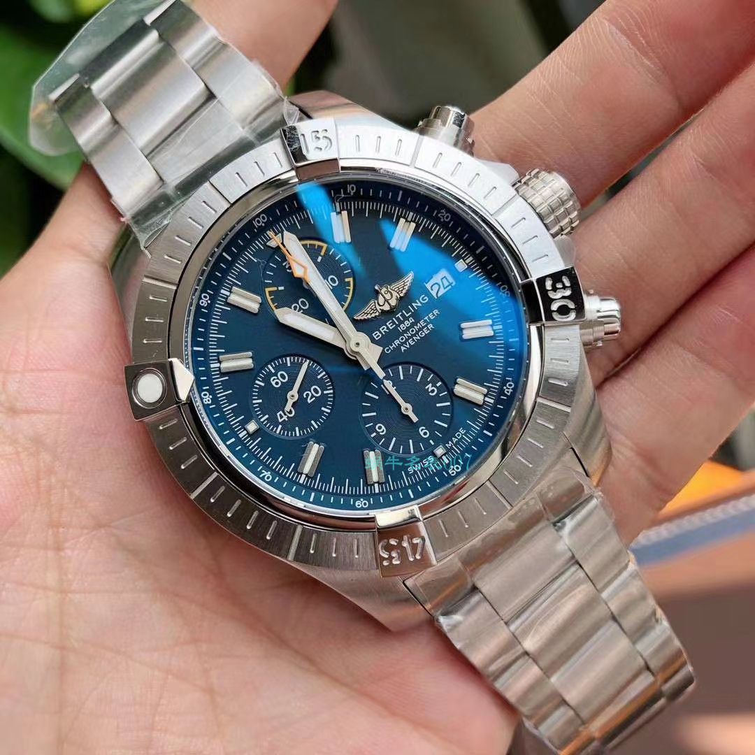 渠道原单 Breitling 复仇者计时 wrist watches 45系列A13317101C1A1 wrist watches  / BL171