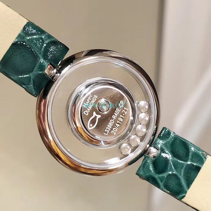 BV Factory  High quality  Replica  Chopard 女表快乐钻203957-5209 wrist watches  / XB062