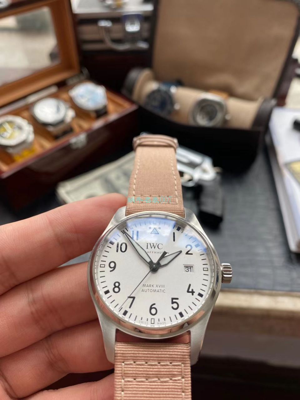 V7 Factory 官网 High quality  Replica Watches  IWC 飞行员 MARK XVII 新面IW327017 / WG531