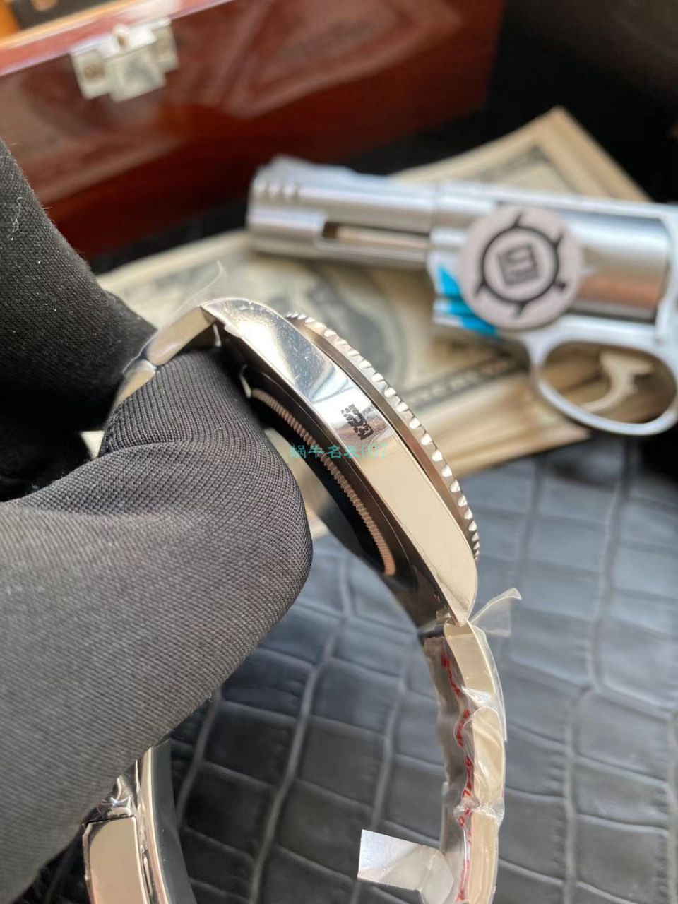 V9 Factory  Knockoff  Watches  Rolex  GMT MASTER II系列116710LN-78200 wrist watches (绿针) / R605