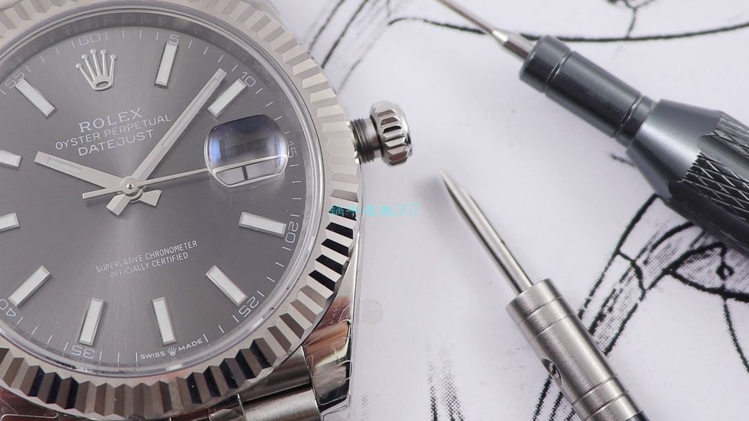 RE Factory  top  Replica Copy  Watches  Rolex   Datejust 系列m126334-0022绿萝 wrist watches  / R607