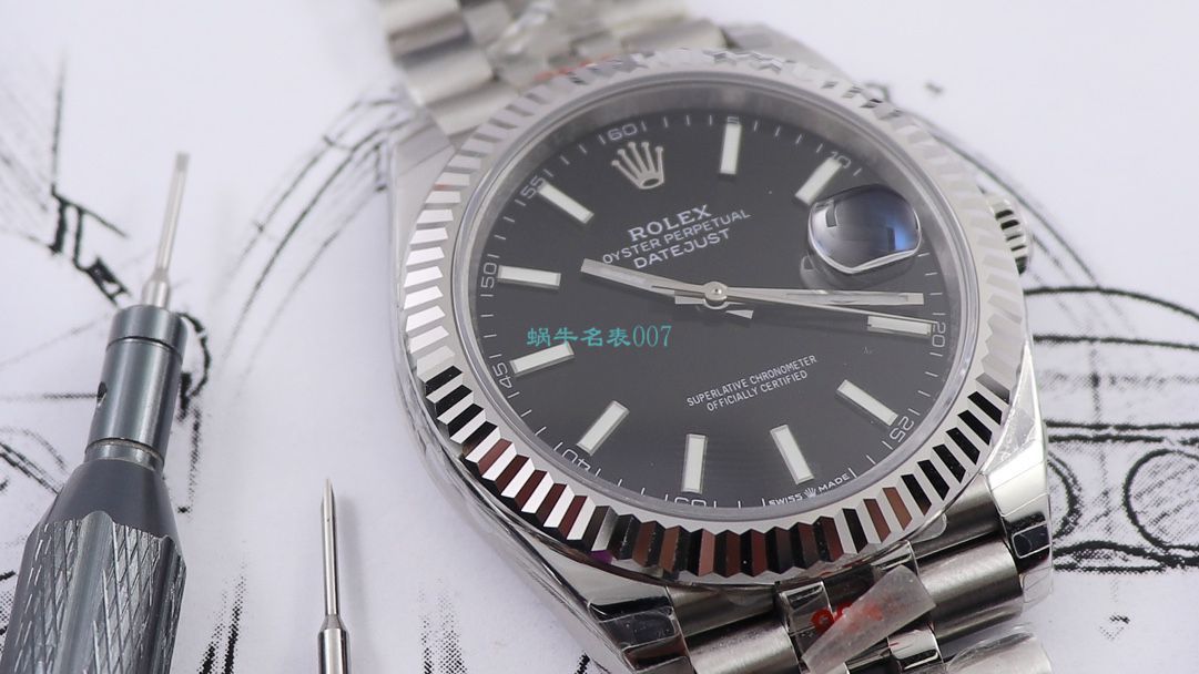 RE Factory  top  Replica Copy  Watches  Rolex   Datejust 系列m126334-0022绿萝 wrist watches  / R607