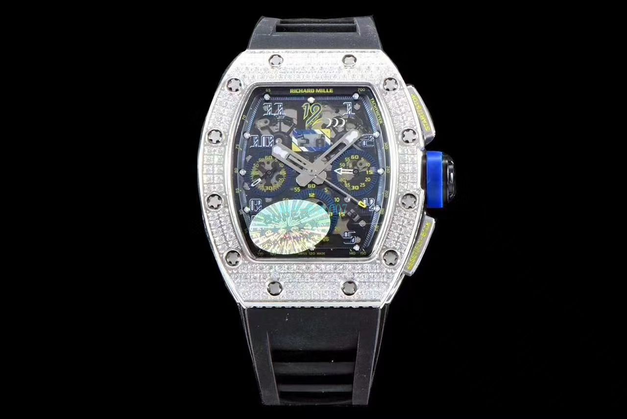 【KV Perfect  top  Copy  Watches 】RICHARD MILLE Richard Miller男士系列RM011菲利普_马萨特别版 / KVRM011DFC