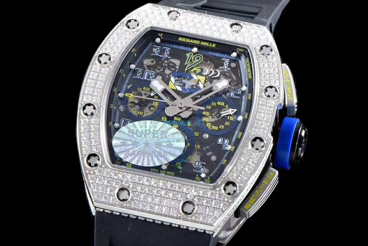 【KV Perfect  top  Copy  Watches 】RICHARD MILLE Richard Miller男士系列RM011菲利普_马萨特别版 / KVRM011DFC