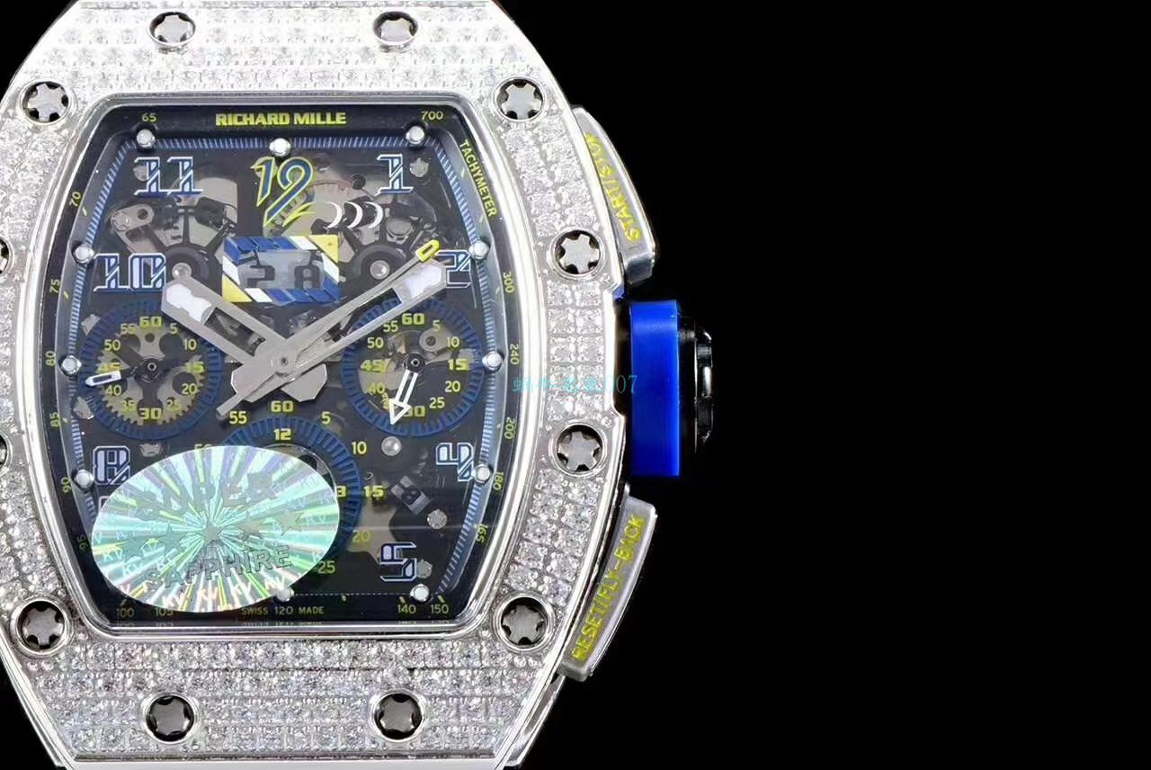 【KV Perfect  top  Copy  Watches 】RICHARD MILLE Richard Miller男士系列RM011菲利普_马萨特别版 / KVRM011DFC