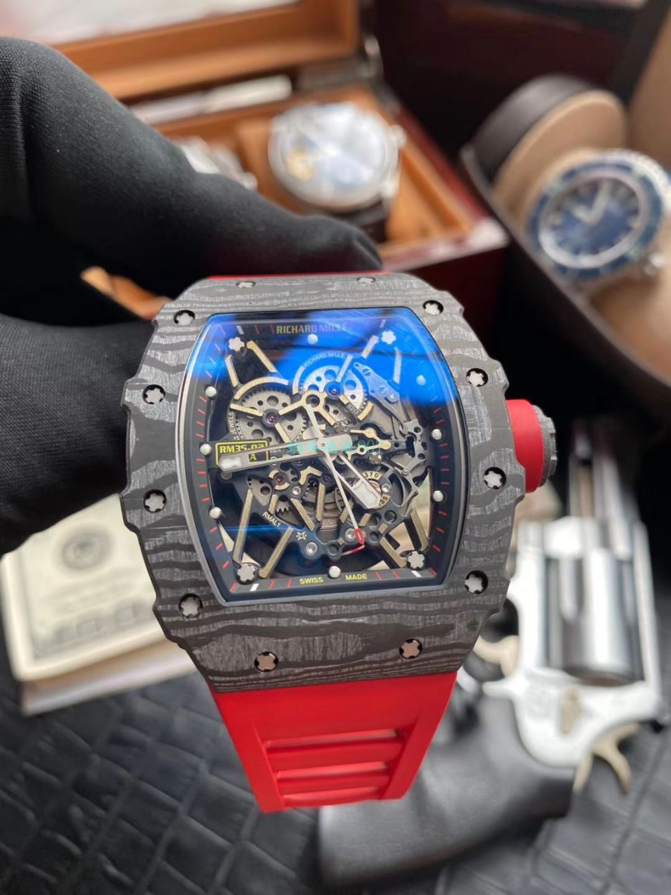 ZF Factory  High quality  Replica Watches RICHARD MILLE RICHARD MILLE RM 35-02 wrist watches  / ZF03502