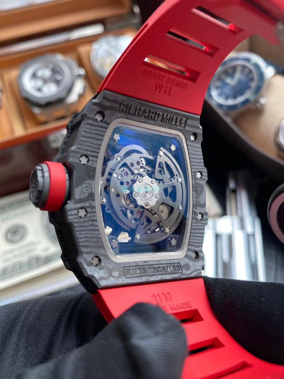 ZF Factory  High quality  Replica Watches RICHARD MILLE RICHARD MILLE RM 35-02 wrist watches  / ZF03502