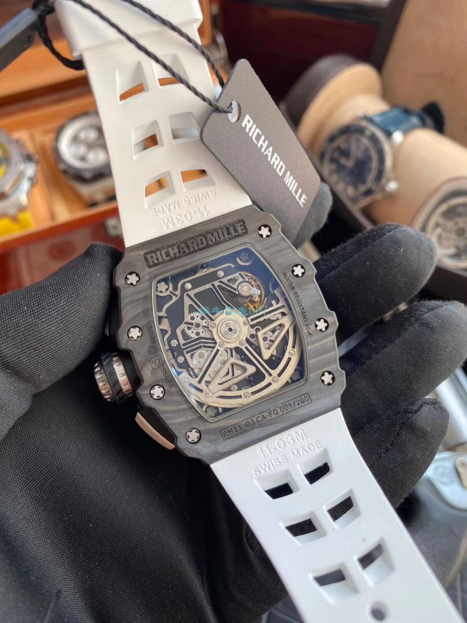KV Factory V2升级版 High quality  Replica Watches  Richard Miller 男士系列RM 011 wrist watches  / KV011V2C