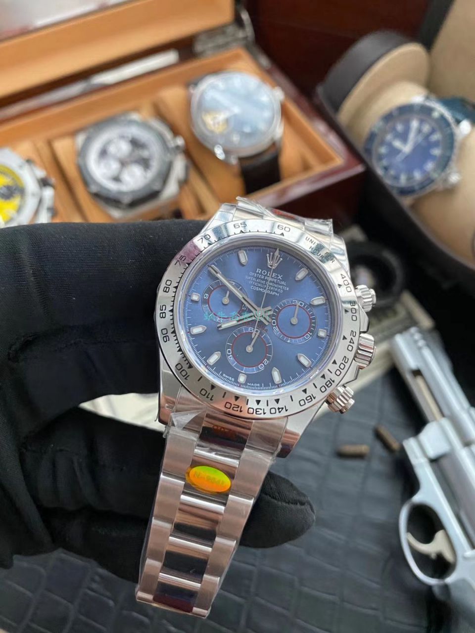 N Factory  top  Replica Copy  Watches  Rolex  Cosmograph Daytona  Ditongna 系列m116509-0071 wrist watches  / R586