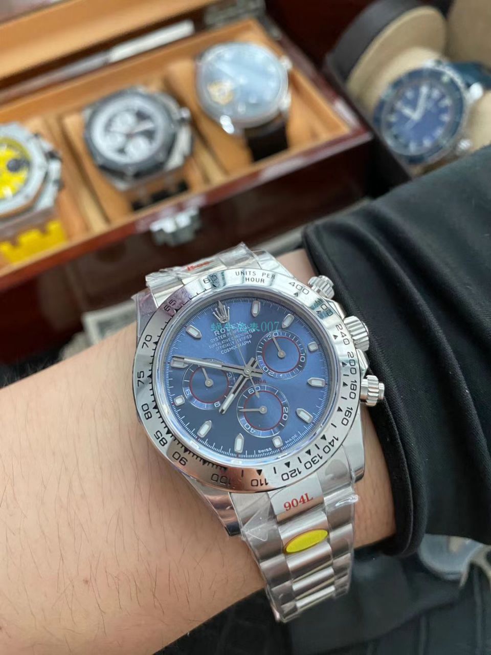 N Factory  top  Replica Copy  Watches  Rolex  Cosmograph Daytona  Ditongna 系列m116509-0071 wrist watches  / R586