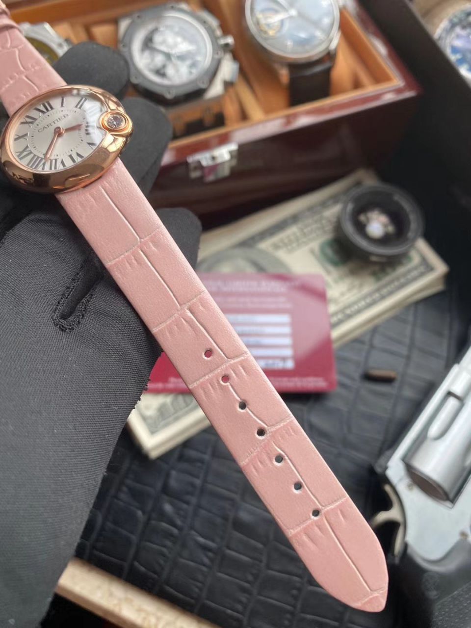 V6 Factory  High quality  Replica 女士 Watches  Cartier  白气球WGBL0005，WGBL0003 / K279