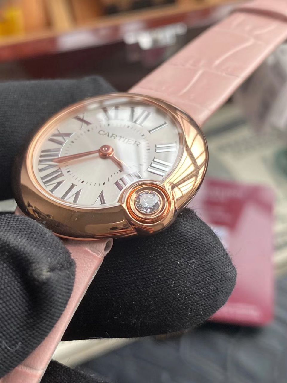 V6 Factory  High quality  Replica 女士 Watches  Cartier  白气球WGBL0005，WGBL0003 / K279