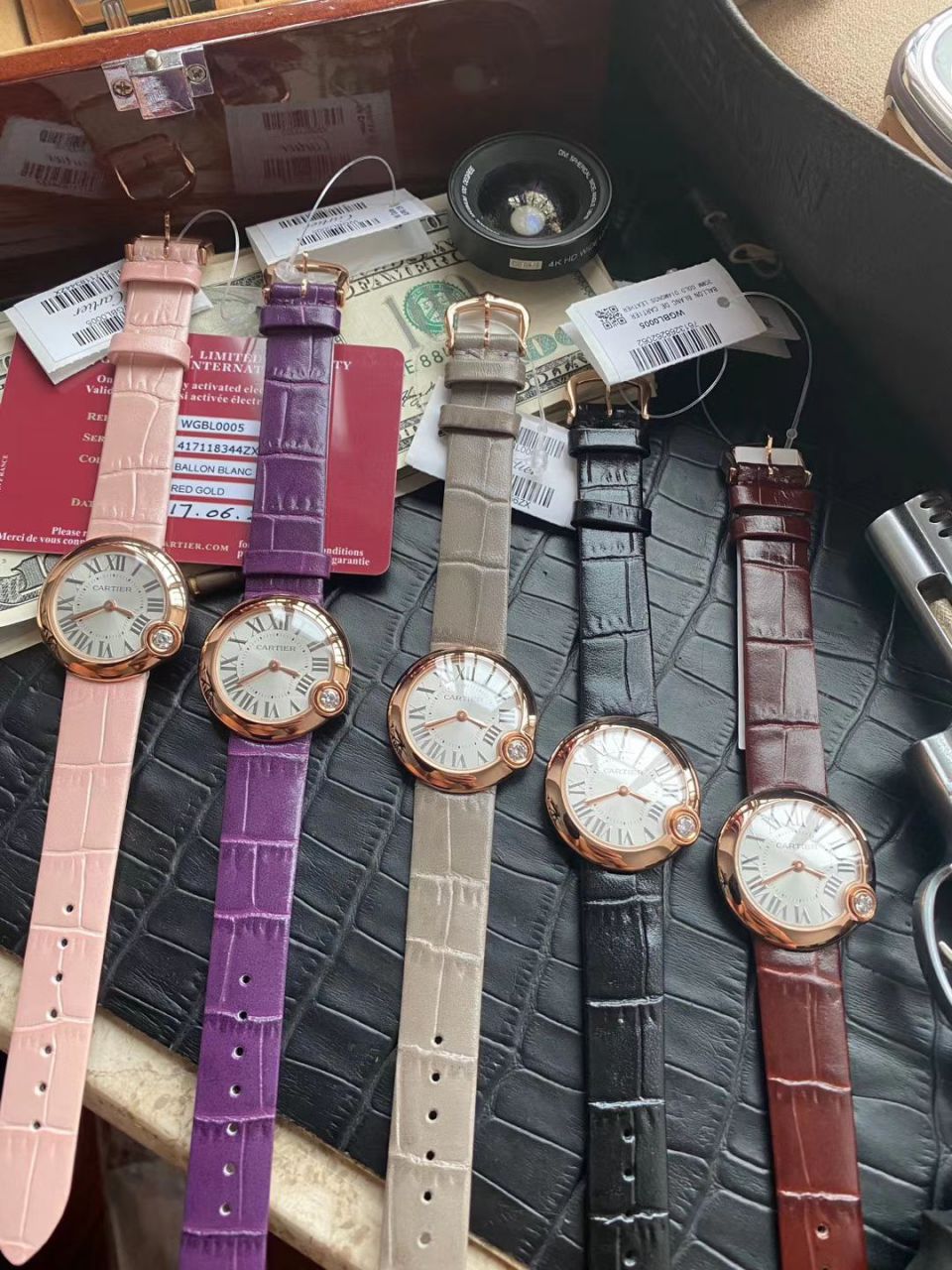 V6 Factory  High quality  Replica 女士 Watches  Cartier  白气球WGBL0005，WGBL0003 / K279