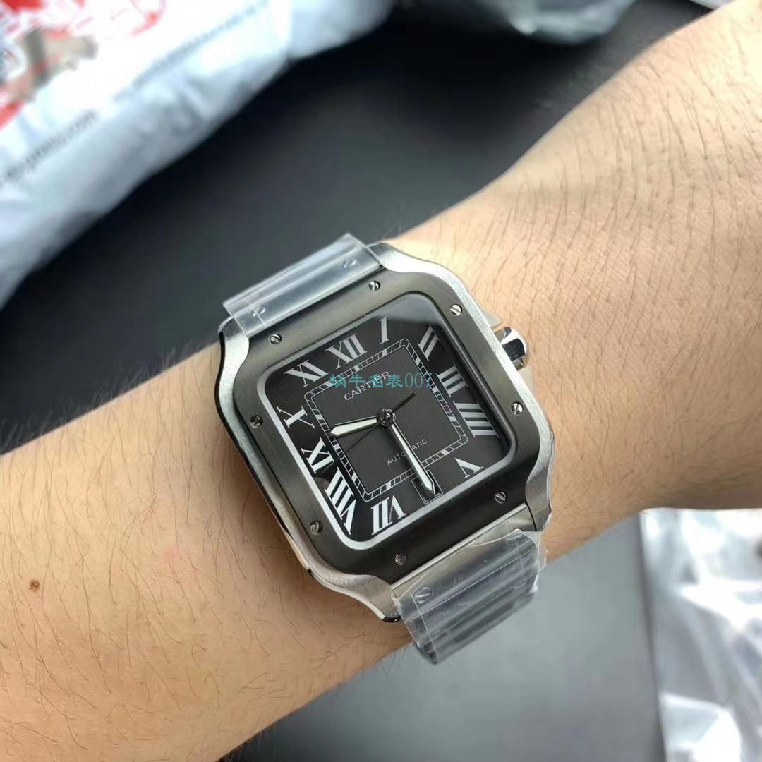 V6 Factory  Replica Copy  Watches  Cartier   Santos WSSA0037（大号男装） wrist watches  / K280