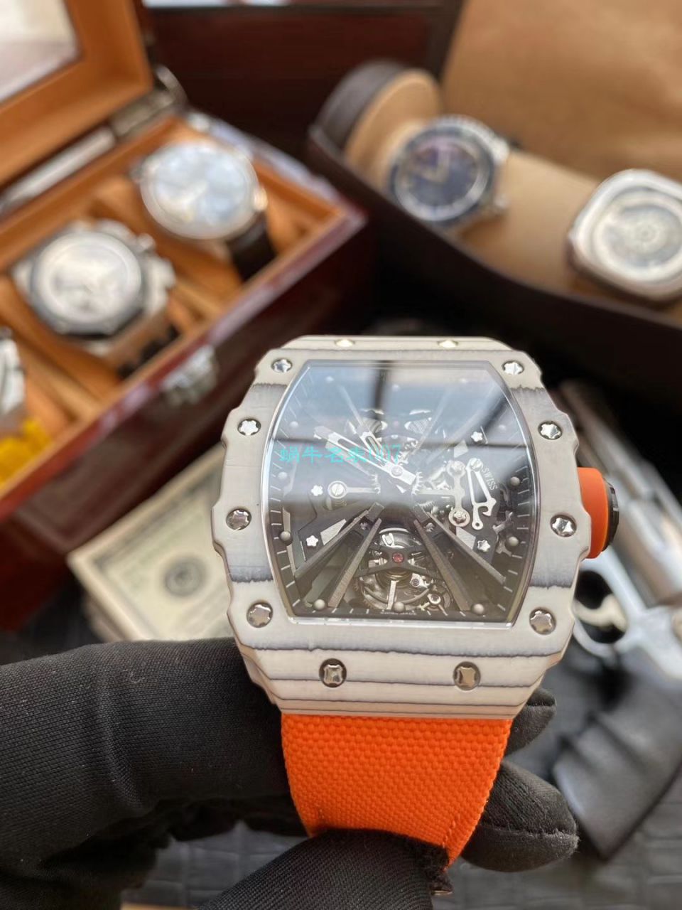 客定改装RICHARD MILLE RICHARD MILLE  Replica Copy RM 12-01限量 Tourbillon  wrist watches  / RM12-01