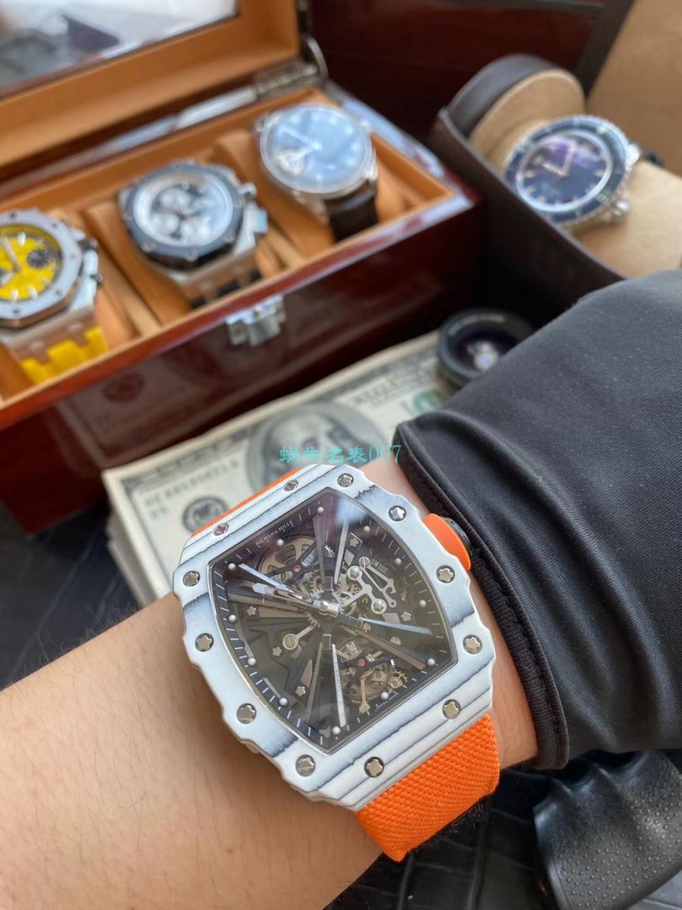 客定改装RICHARD MILLE RICHARD MILLE  Replica Copy RM 12-01限量 Tourbillon  wrist watches  / RM12-01