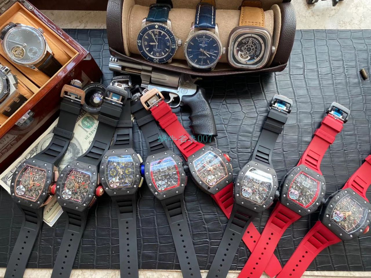 KV Factory V2升级版锻造 carbon fiber  Richard Miller  Replica Watches RM 011 wrist watches  / KVRM011V2B