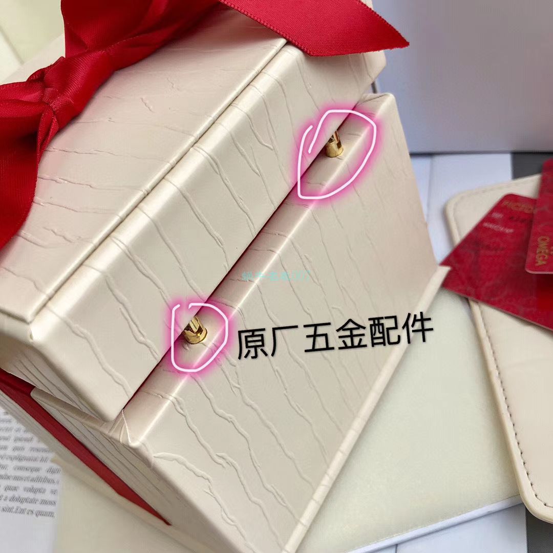 渠道原单真钻OMEGA碟飞女表424.25.27.60.55.002 wrist watches  / M700