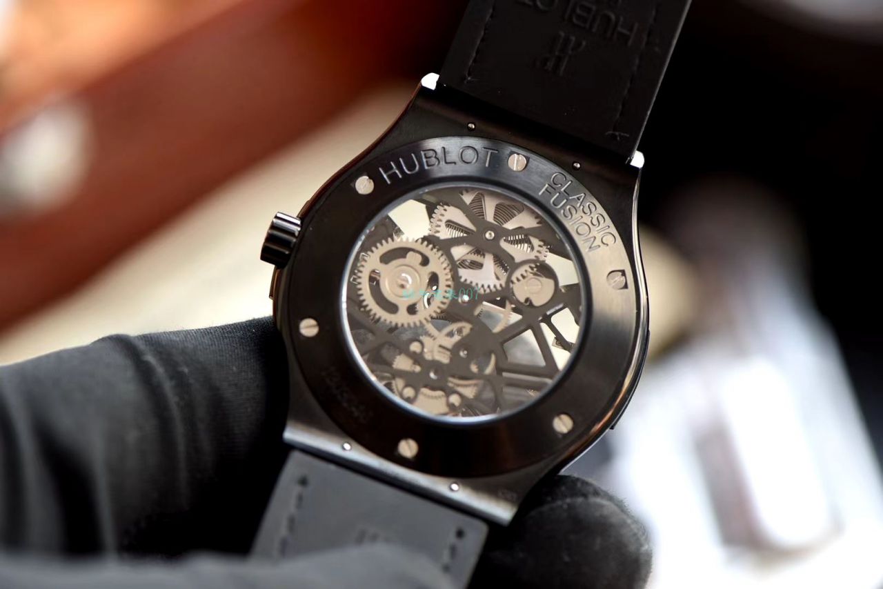 JB Factory 官网 Replica Copy  Watches  hublot 经典融合 Tourbillon 505 OX 0180 LR 0904 wrist watches  / YB092