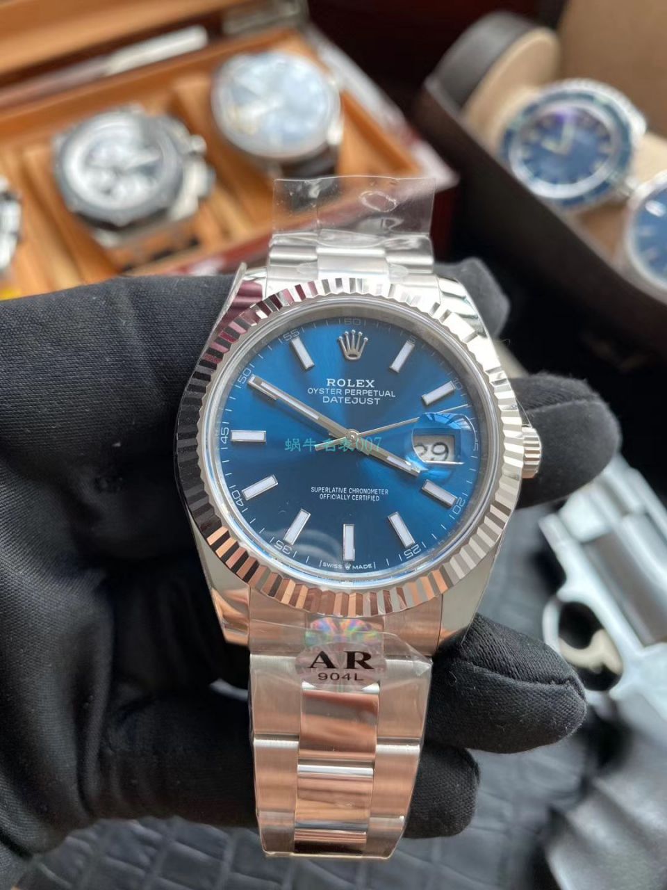 AR Factory V3版 Rolex  Datejust 41系列 Replica Copy m126334-0017,116334-72210蓝盘,m126334-0013 wrist watches  / R610