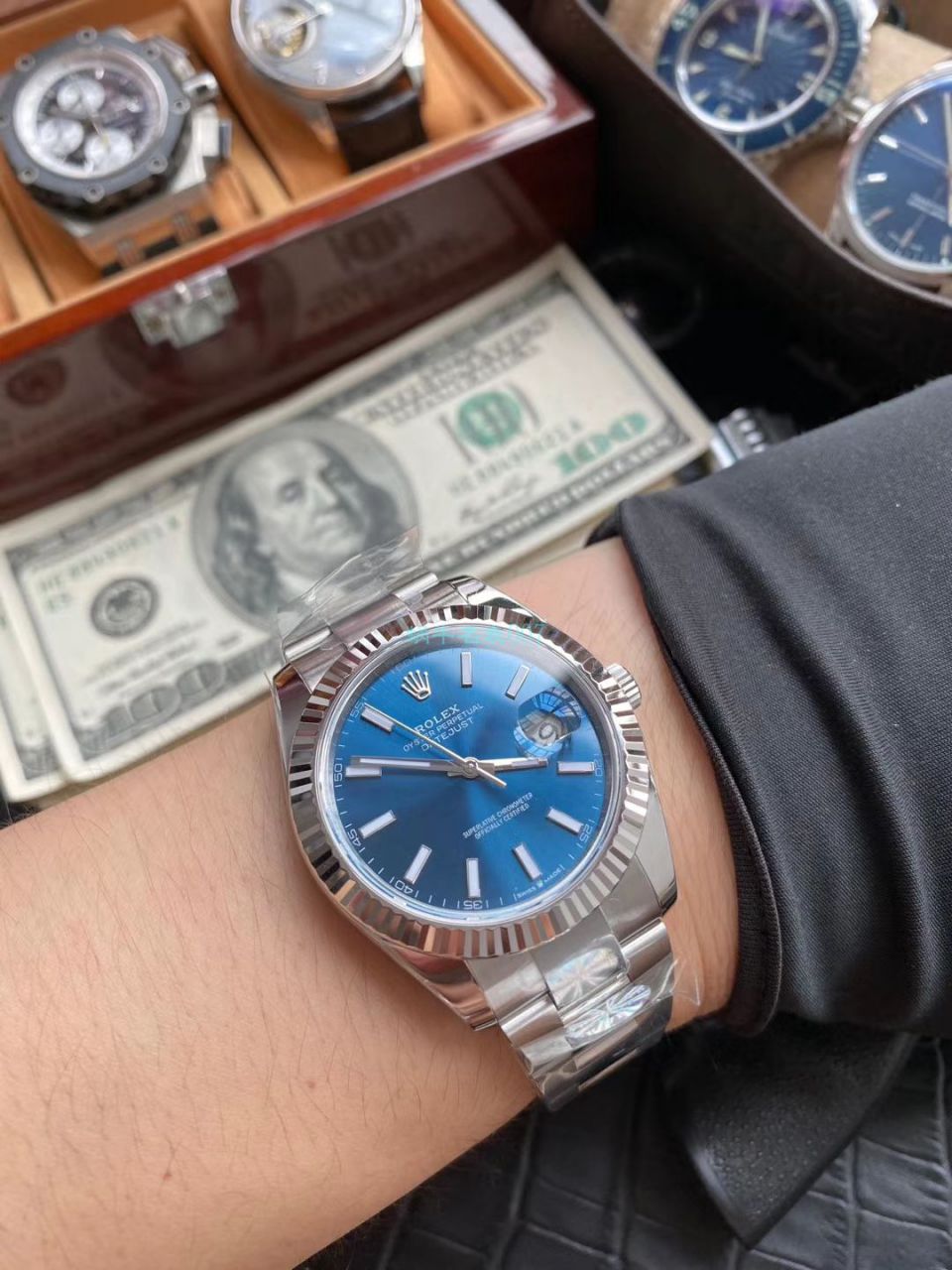 AR Factory V3版 Rolex  Datejust 41系列 Replica Copy m126334-0017,116334-72210蓝盘,m126334-0013 wrist watches  / R610