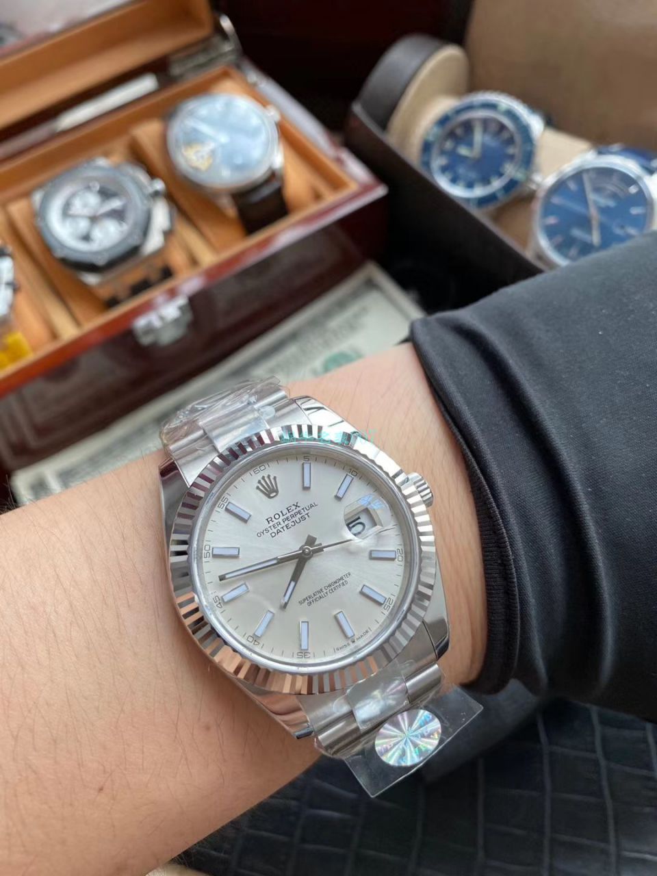 AR Factory V3版 Rolex  Datejust 41系列 Replica Copy m126334-0017,116334-72210蓝盘,m126334-0013 wrist watches  / R610