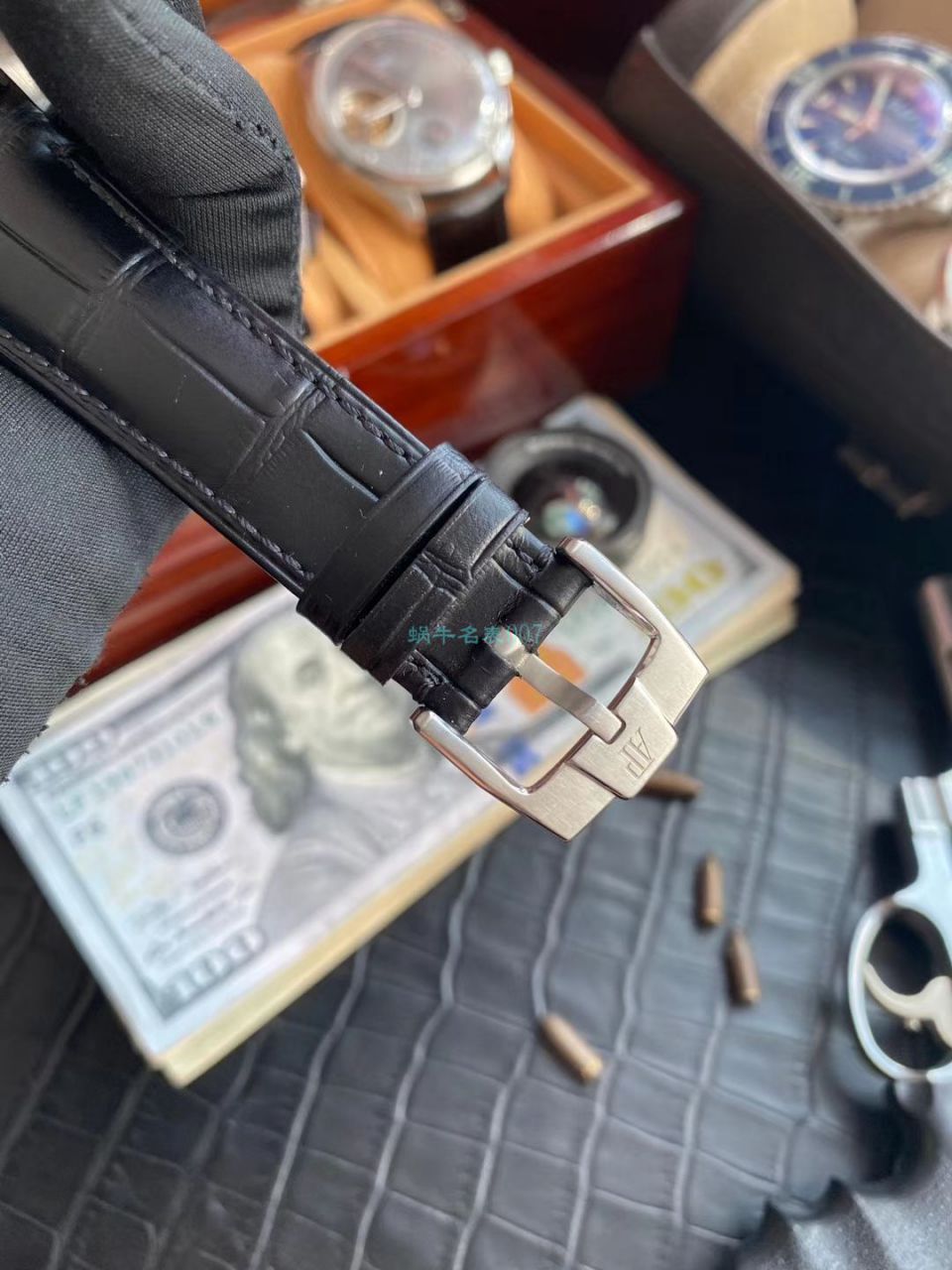 TNK Factory AP Replica Watches Audemars Piguet CODE 11.59系列 Replica 15210BC.OO.A321CR.01 / AP197