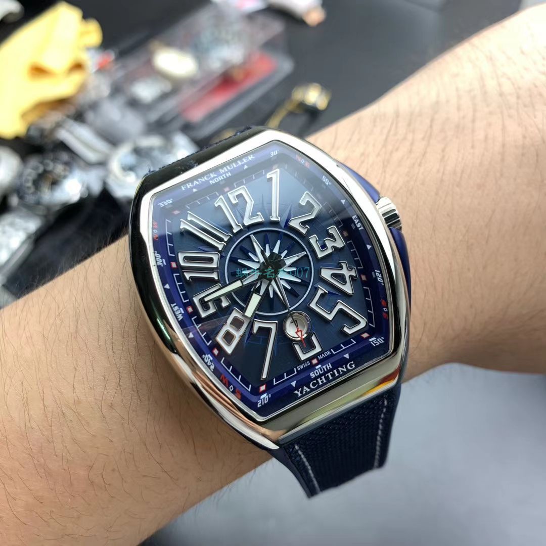  Video analysis ZF Factory 法穆兰 Replica Copy  Watches 蓝游艇V 45 SC DT YACHTING wrist watches  / FL073