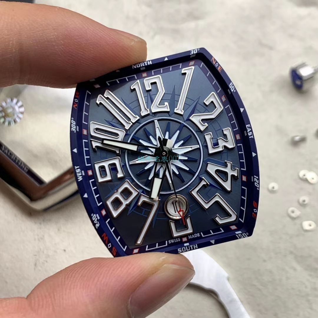  Video analysis ZF Factory 法穆兰 Replica Copy  Watches 蓝游艇V 45 SC DT YACHTING wrist watches  / FL073