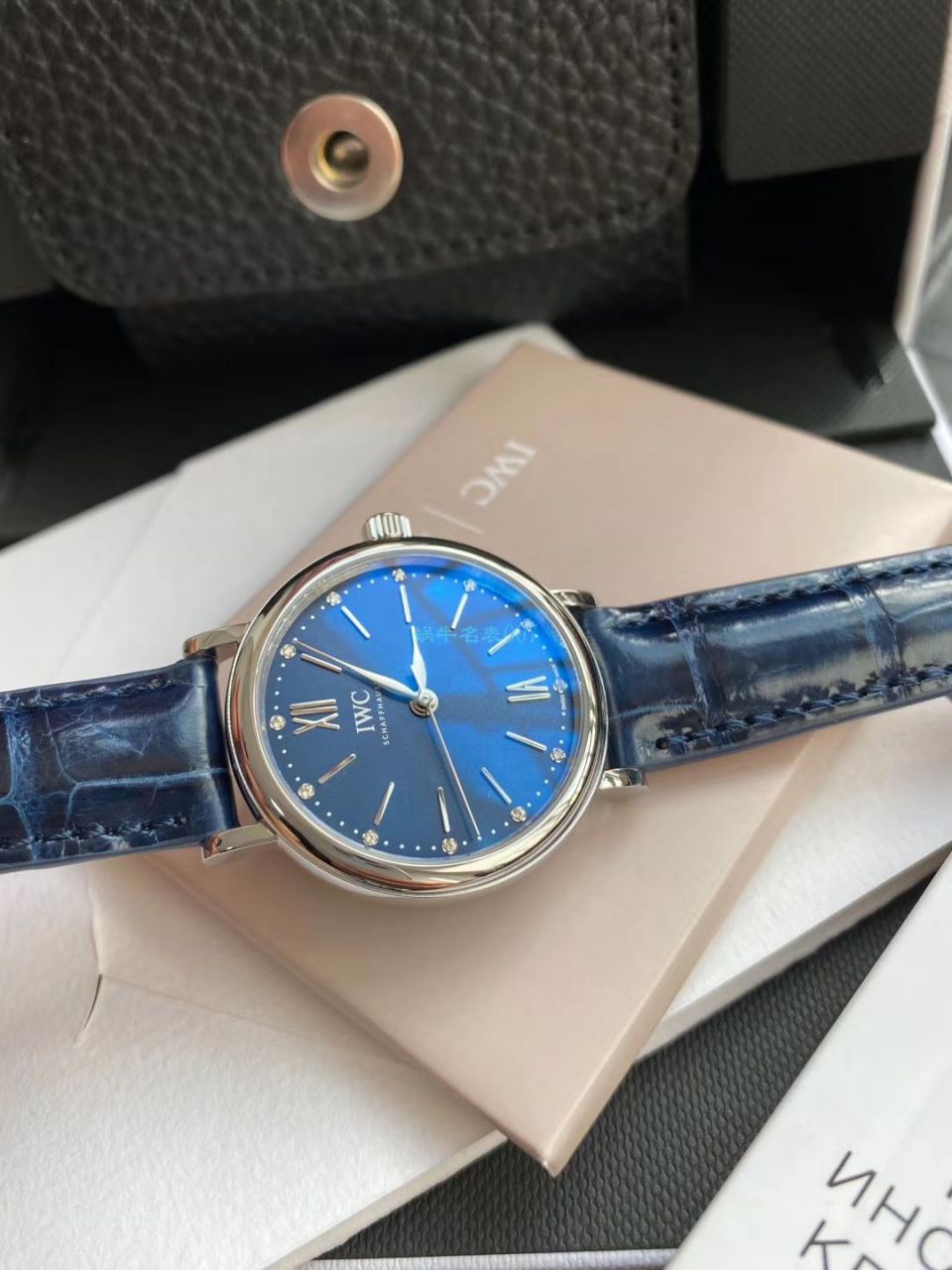  TOP 原单真钻 IWC 女表柏涛菲诺系列IW357404 wrist watches  / WG533