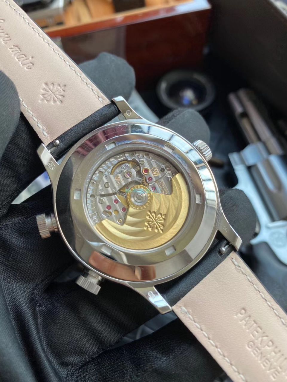 GR Factory  PATEK PHILIPPE  Replica Watches 复杂功能时计V2升级版5524G-001,5524R-001 wrist watches  / BD296