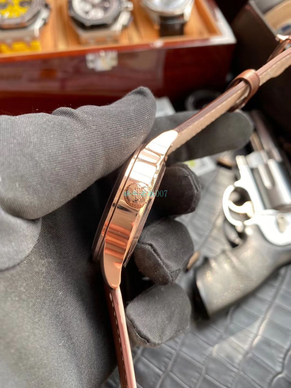 GR Factory  PATEK PHILIPPE  Replica Watches 复杂功能时计V2升级版5524G-001,5524R-001 wrist watches  / BD296